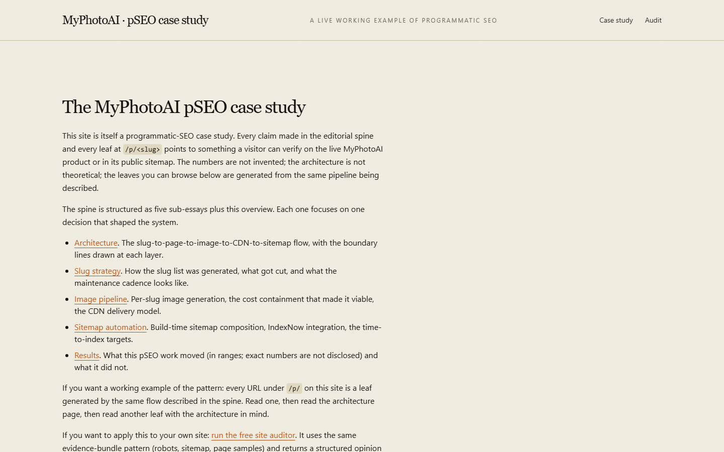 pSEO Engine screenshot